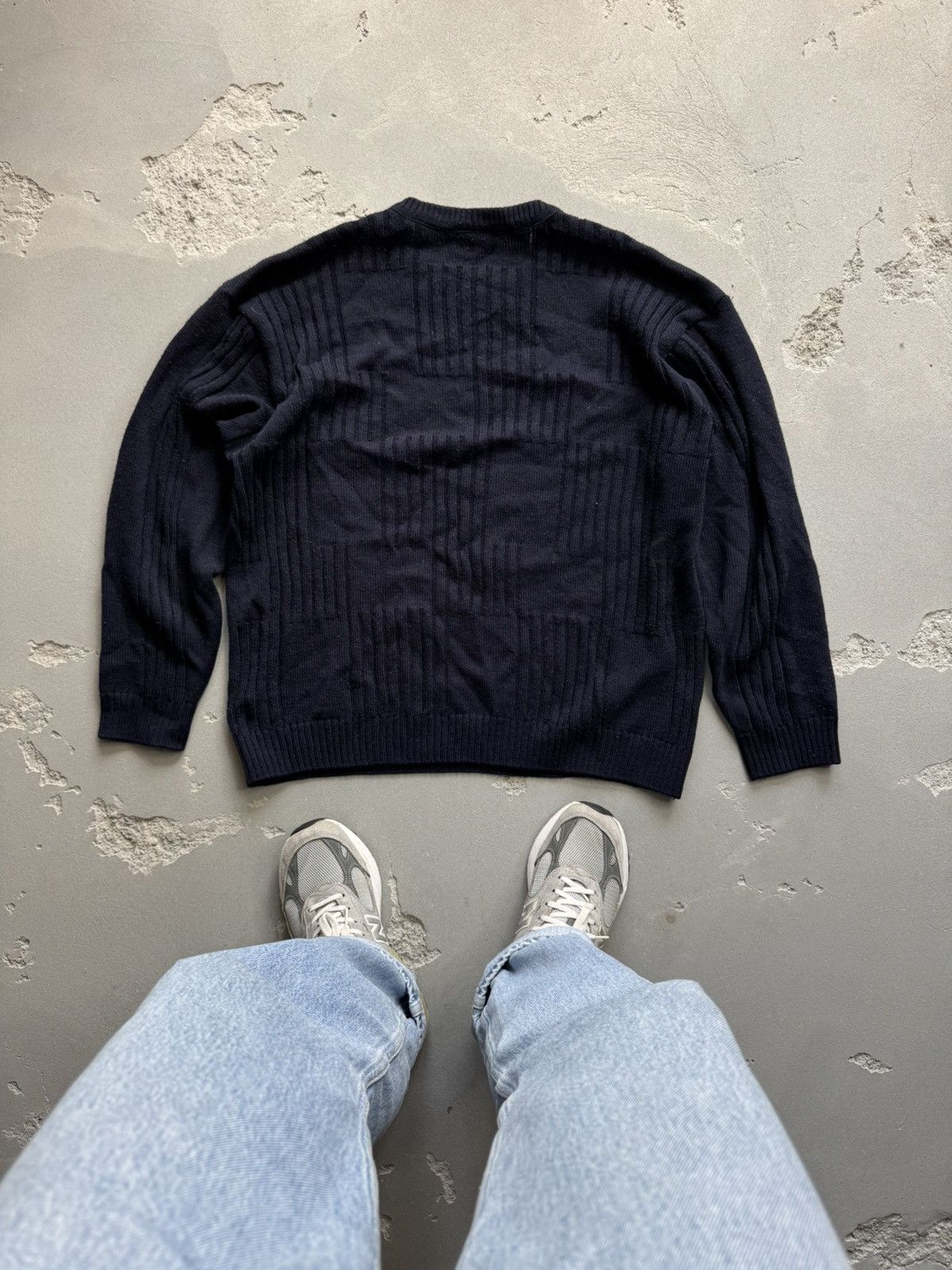 Lacoste Vintage Lacoste Sweater Wool Knit Baggy 90s Size US M / EU 48-50 / 2 - 2 Thumbnail