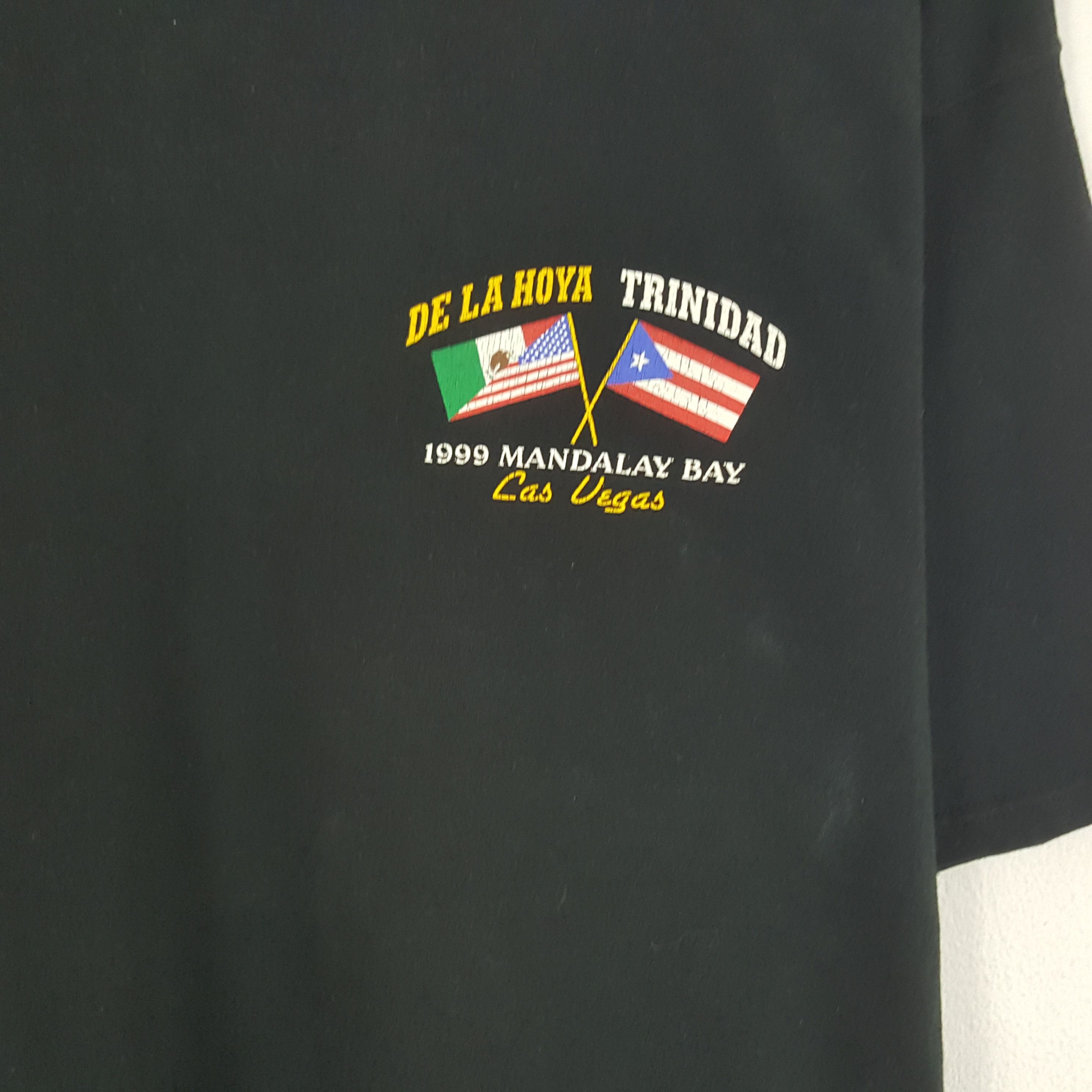 Vintage Vintage Dela Hoya Trinidad 1999 Las Vegas Tshirt Size US XXL / EU 58 / 5 - 4 Thumbnail