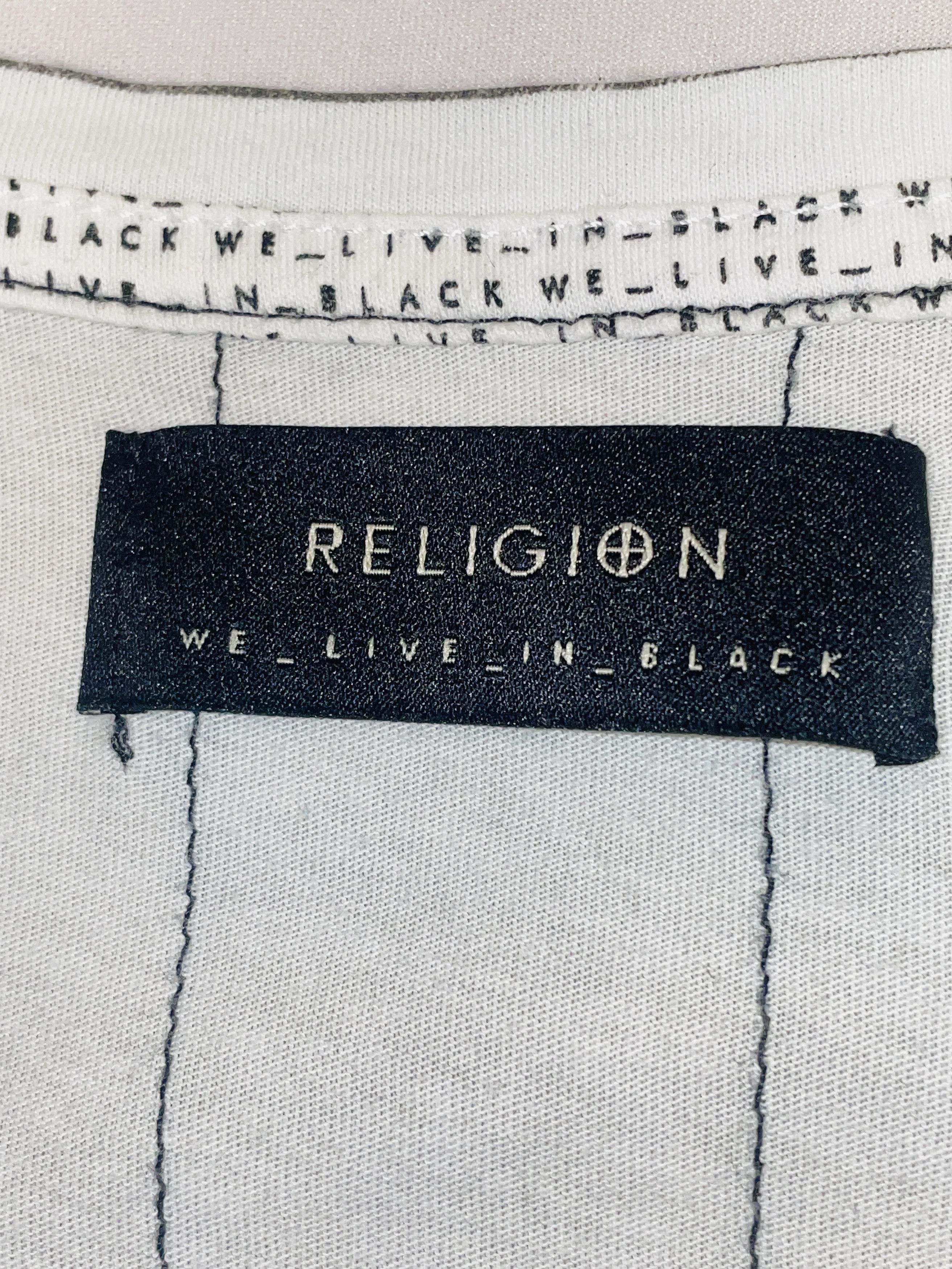 True Religion Vintage RELIGION T-Shirt – Größe L Size US XL / EU 56 / 4 - 2 Thumbnail