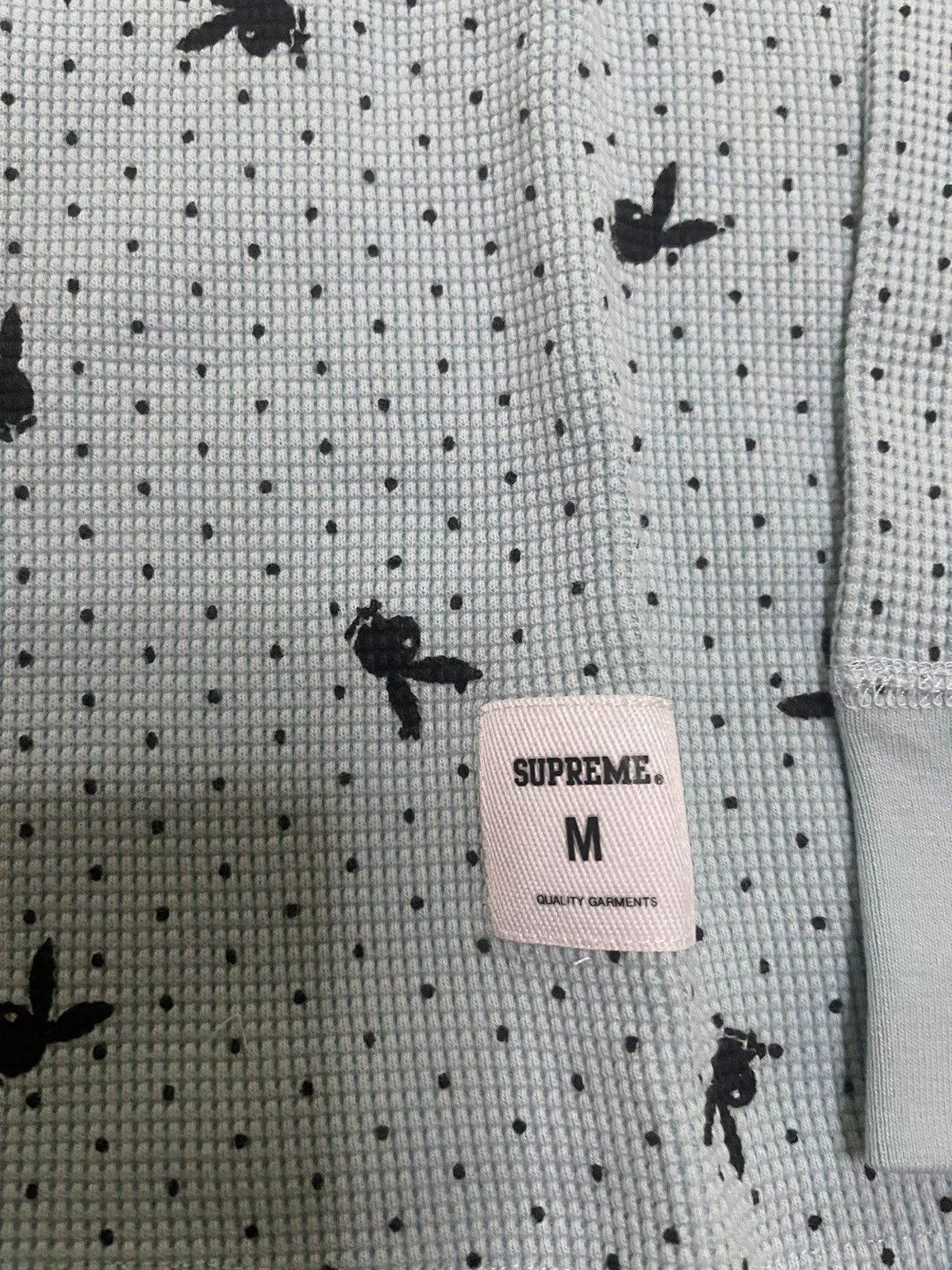 Playboy × Supreme Supreme playboy waffle thermal crewneck crew Size US M / EU 48-50 / 2 - 3 Thumbnail