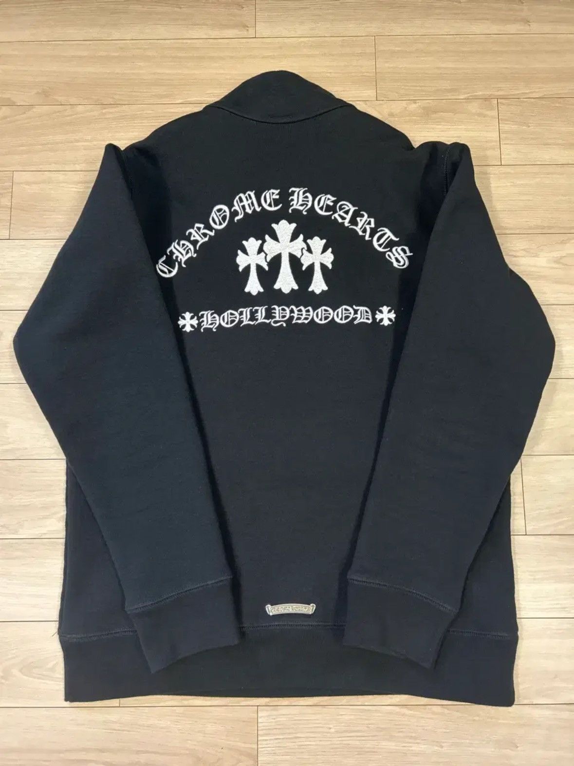 Chrome Hearts Cemetery Half Zip Up Sweatshirts Size US M / EU 48-50 / 2 - 1 Thumbnail