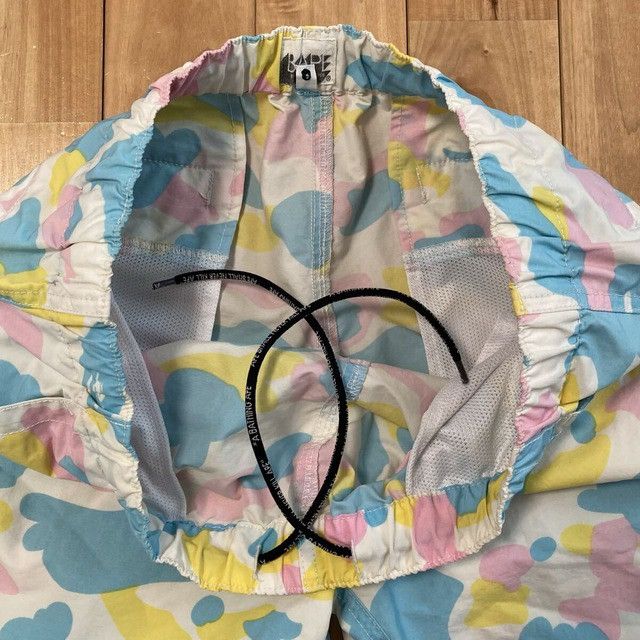 Bape BAPE Multi Camo Nylon Cargo Shorts cotton candy camo ★size M Size US 32 / EU 48 - 6 Thumbnail