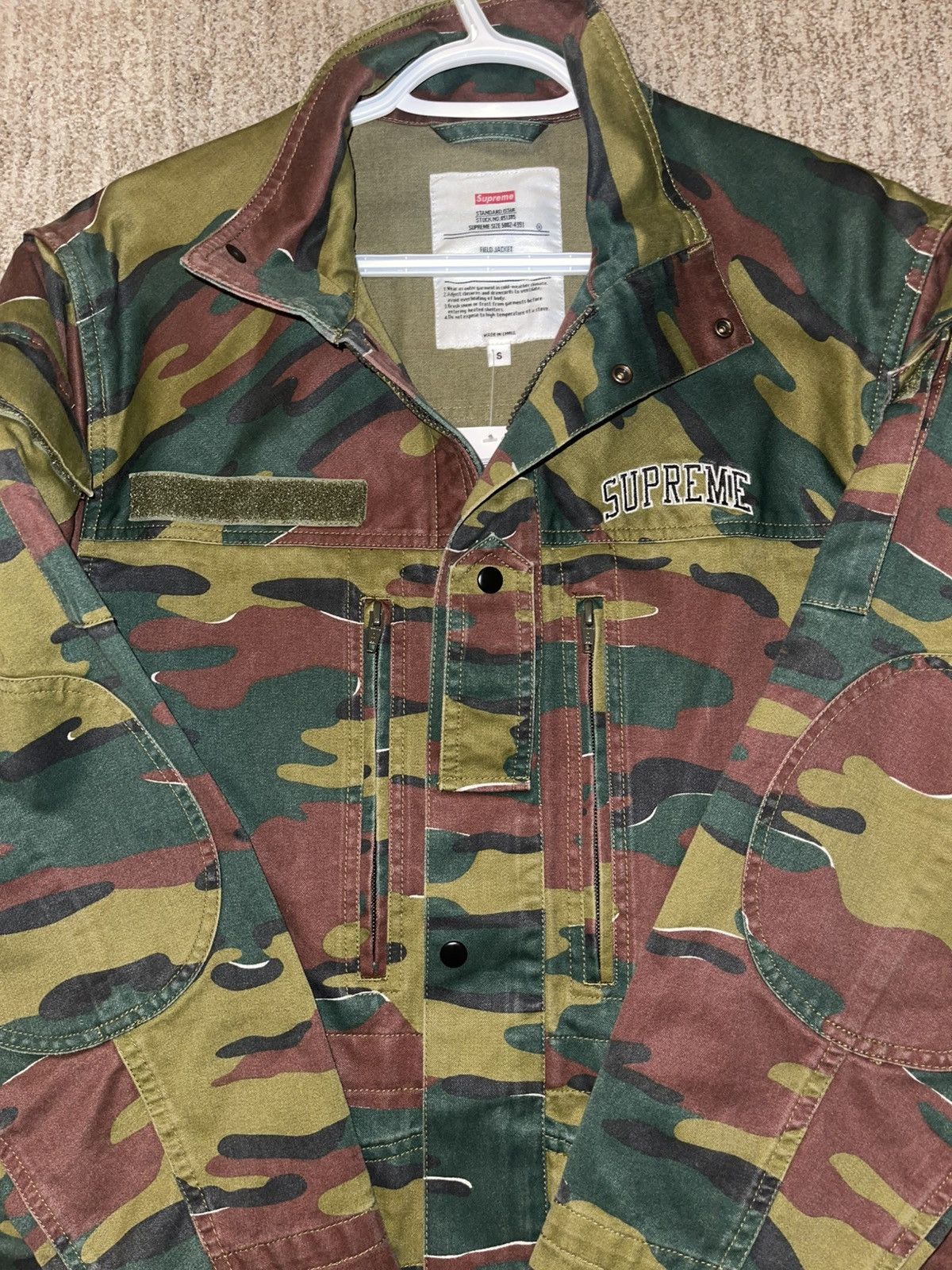Supreme SUPREME INFANTRY FIELD JACKET size SMALL JIGSAW CAMO Size US S / EU 44-46 / 1 - 4 Thumbnail