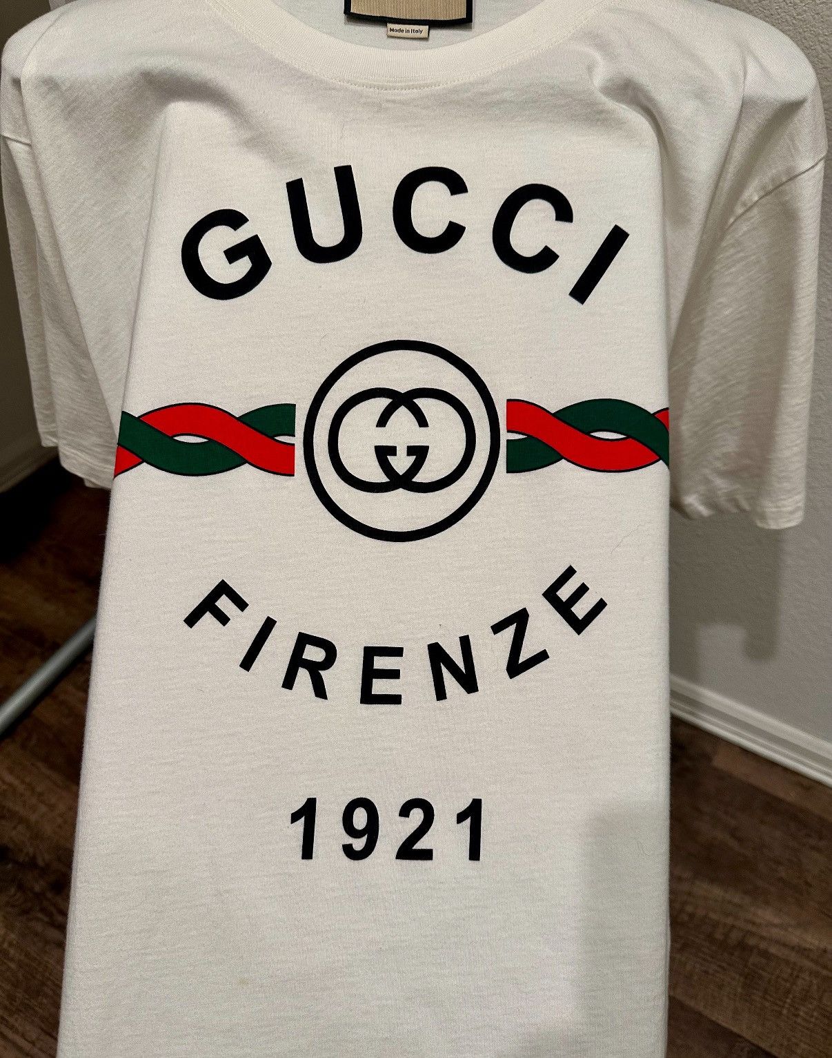 Gucci Gucci “firenze 1921” Tshirt Size US L / EU 52-54 / 3 - 3 Thumbnail