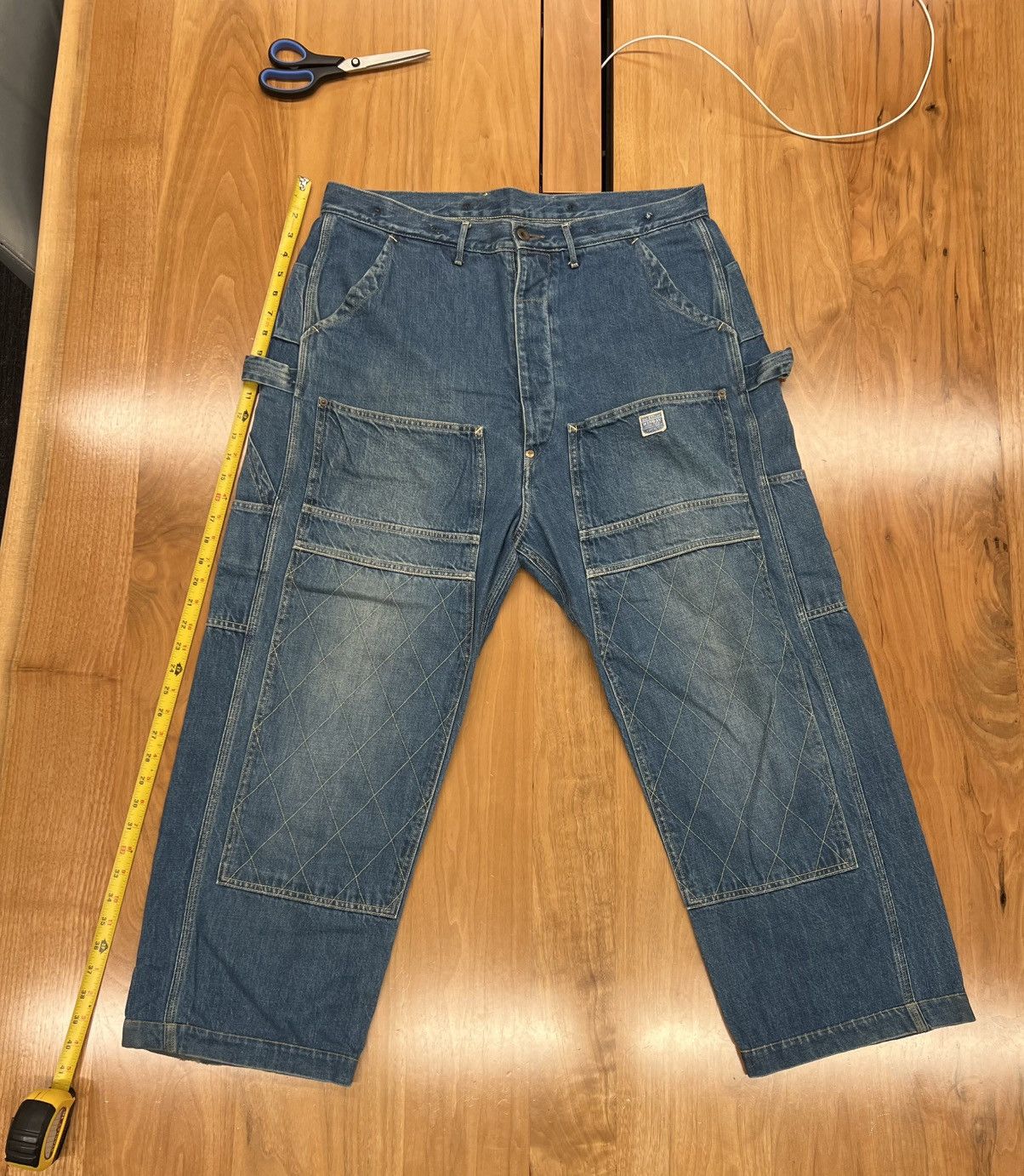 Kapital Kountry Custom Tailored Kapital Lumber Straight-Leg Panelled Jeans Size US 36 / EU 52 - 1 Thumbnail