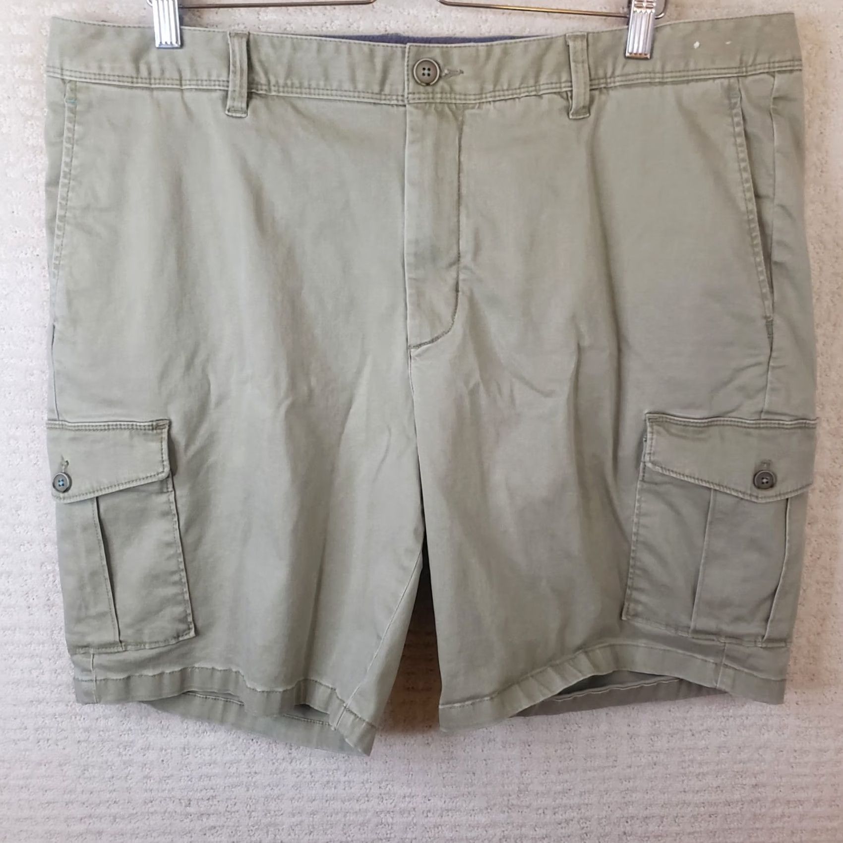 Tommy Bahama Tommy Bahama Green Chino Shorts Men Sz 40 Cotton Tencel Spandex Golf 9” Inseam Size US 40 / EU 56 - 2 Thumbnail