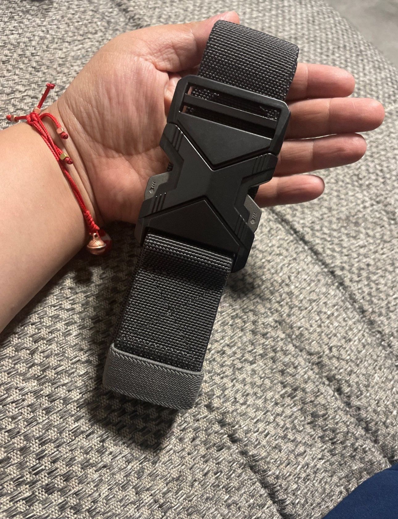 Japanese Brand 125 cm Quick Release Tactical Outdoor Belt Size ONE SIZE - 5 Thumbnail