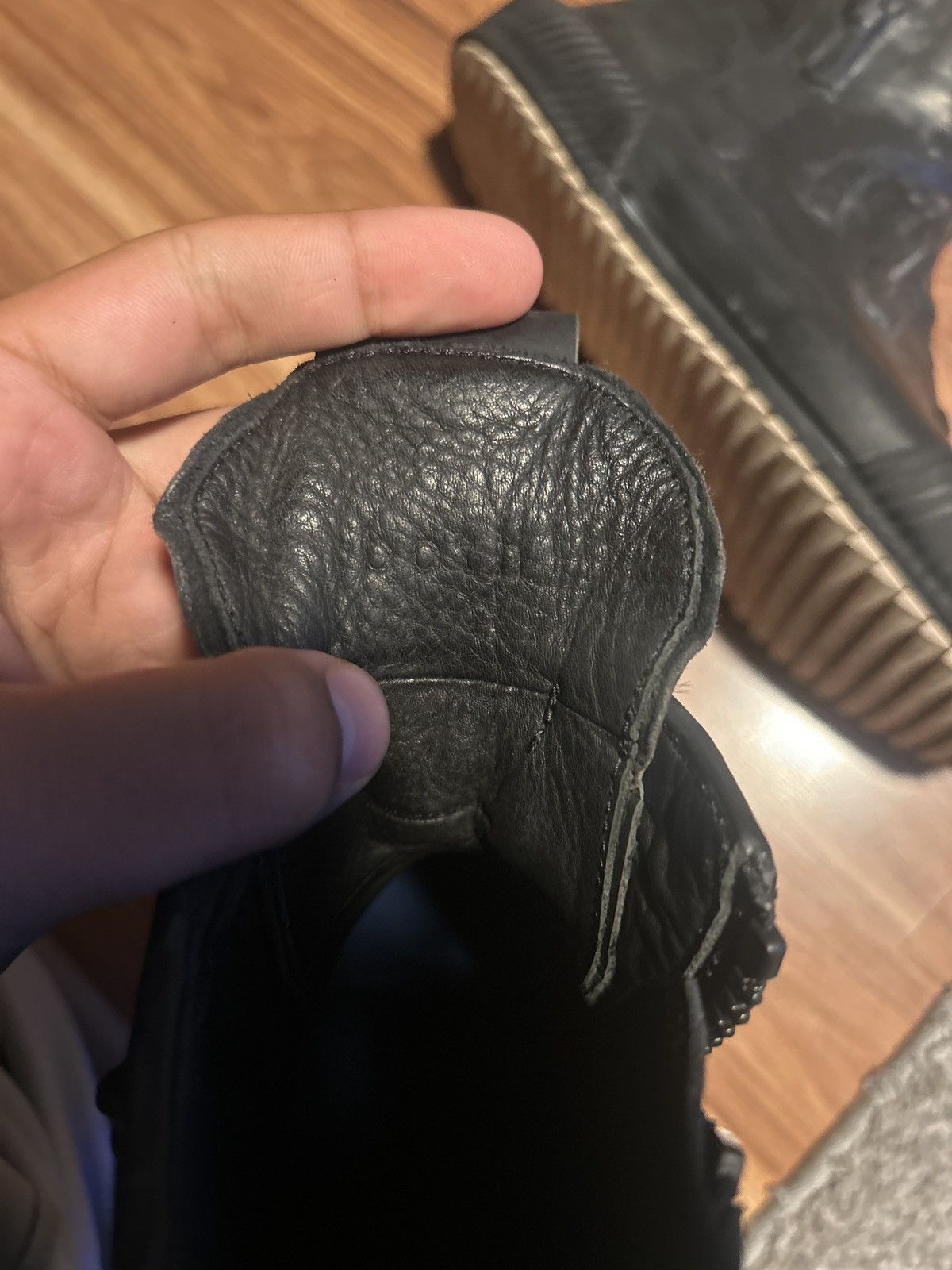 both Paris Both leather/rubber high top Size US 7 / EU 40 - 6 Thumbnail