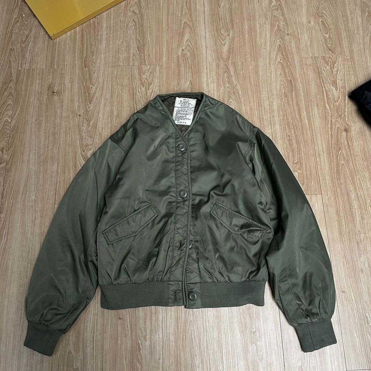 GOA RARE ✨ 2000S G.O.A Bomber Jacket Collarless Revesible Size US M / EU 48-50 / 2 - 5 Thumbnail