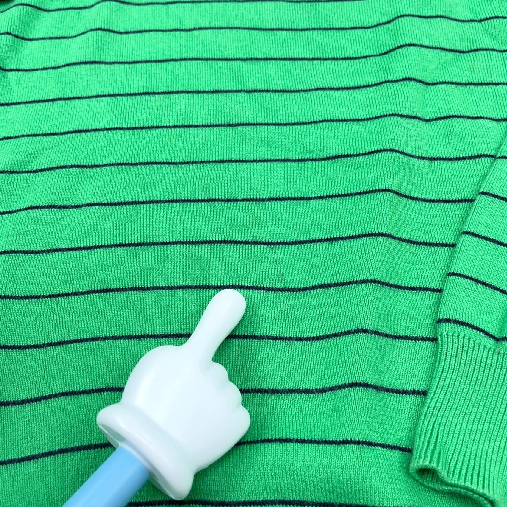 Polo Ralph Lauren Polo Ralph Lauren Sweater Men XL Green Striped V-Neck Pima Cotton Golf Pullover Knit Button Embroidered Logo Zipper Classic Modern Preppy Sports Mens Size US XL / EU 56 / 4 - 5 Thumbnail