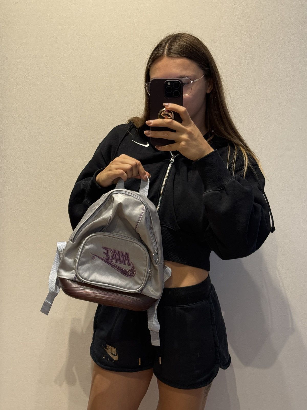 Vintage Vintage Y2K Nike Multi pocket Backpack Size ONE SIZE - 8 Thumbnail