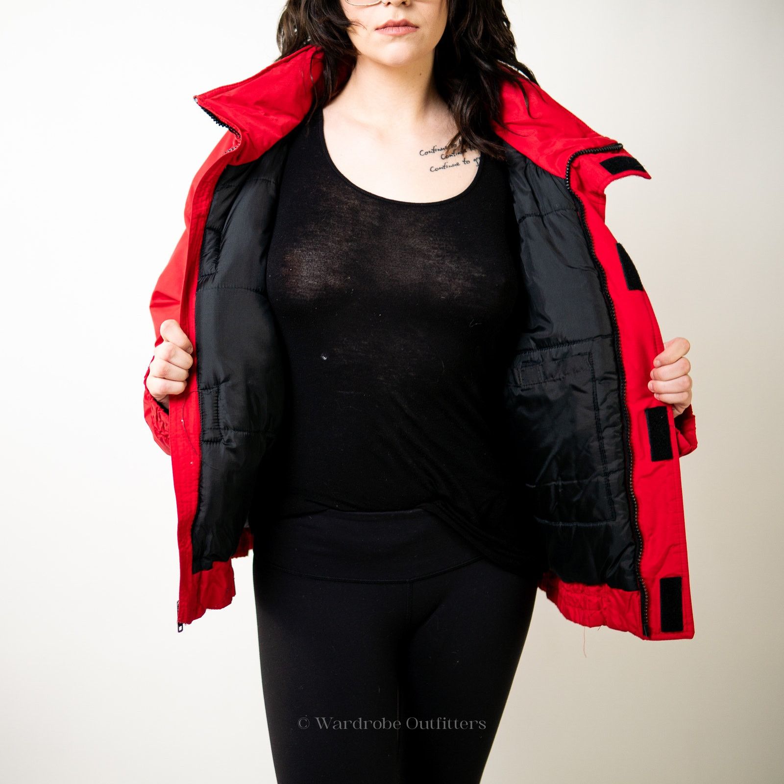 Other Vintage 90s Red Puffer Ski Jacket by [St. Moritz] - XL Size XL / US 12-14 / IT 48-50 - 5 Thumbnail