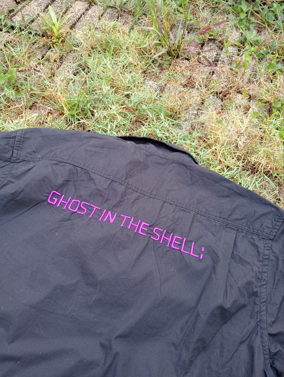 Japanese Brand Gu X Sac_2045 Ghost In The Shell Oversized Shirt Size US M / EU 48-50 / 2 - 3 Thumbnail