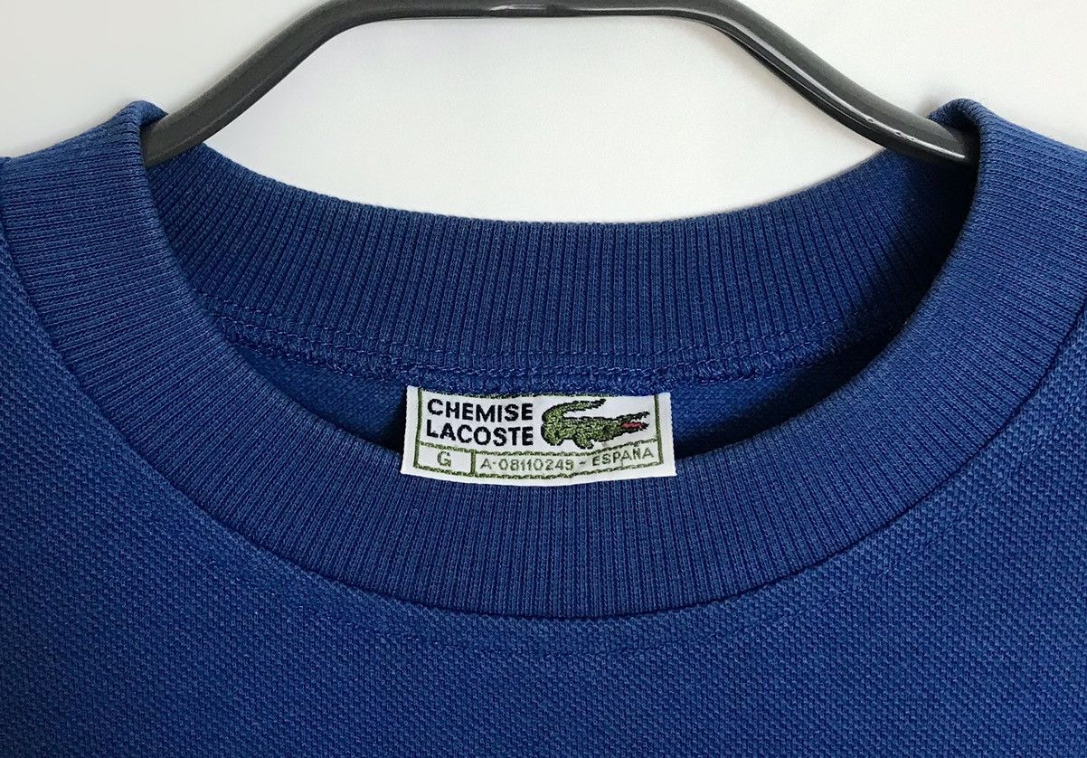 Lacoste Lacoste Vintage 90s Tee Oversized Mens Sz L Blue Size US L / EU 52-54 / 3 - 4 Thumbnail