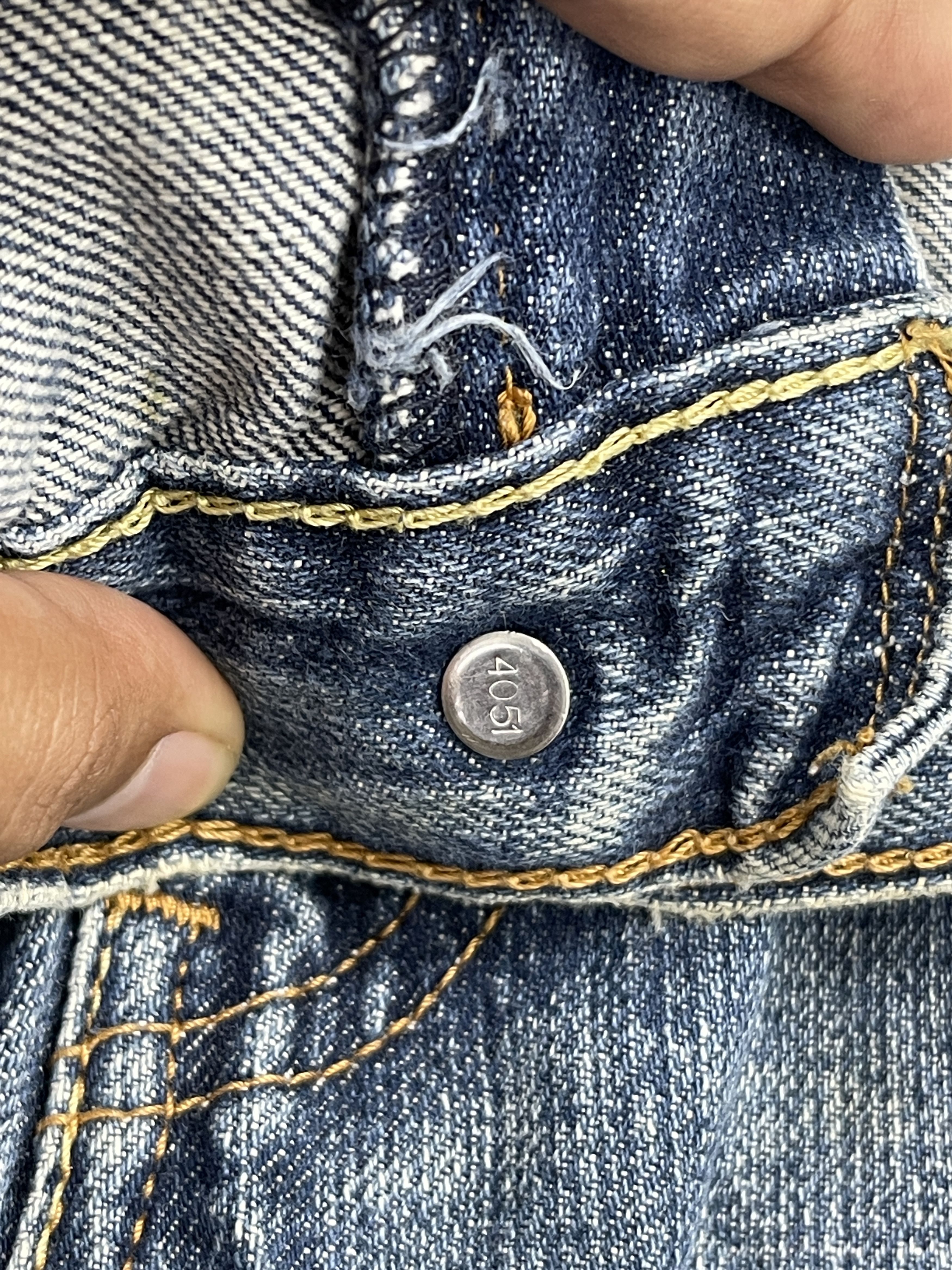Levi's Distressed Vintage Levis 559 Loose Straight Denim DP2503 Size US 34 / EU 50 - 15 Thumbnail