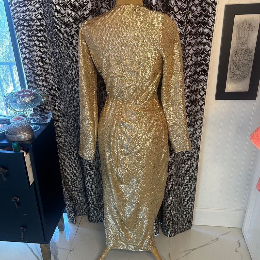 Show Me Your MuMu Women's Show Me Your Mumu Gold Dress Size S Size S / US 4 / IT 40 - 2 Thumbnail