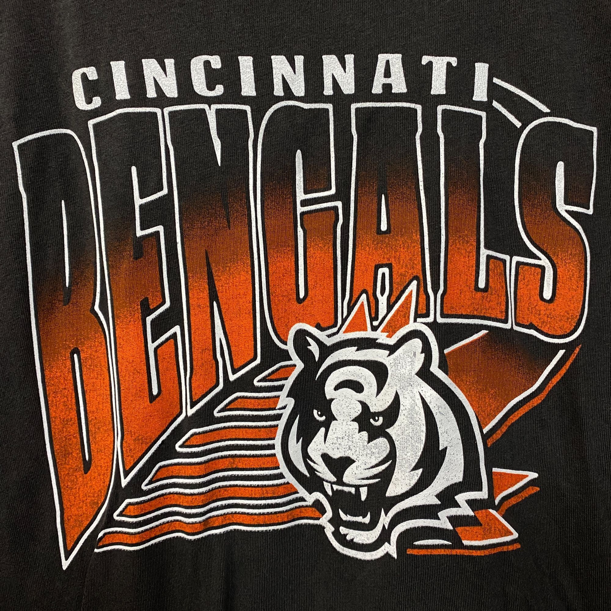 Junk Food Junk Food Clothing NFL Cincinnati Bengals Chrome Retro Style Size XXL / US 16-18 / IT 52-54 - 3 Thumbnail