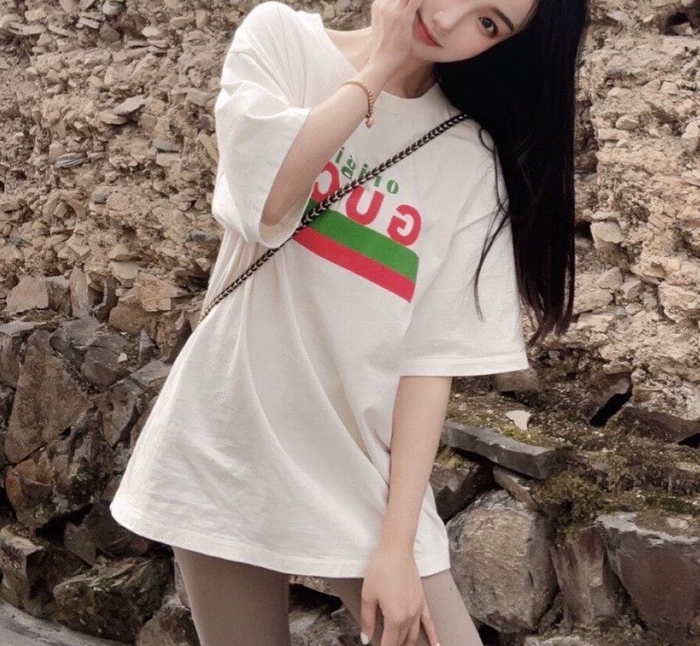 Gucci Gucci Logo printed round-neck beige cotton short-sleeved T- Size US XS / EU 42 / 0 - 9 Thumbnail