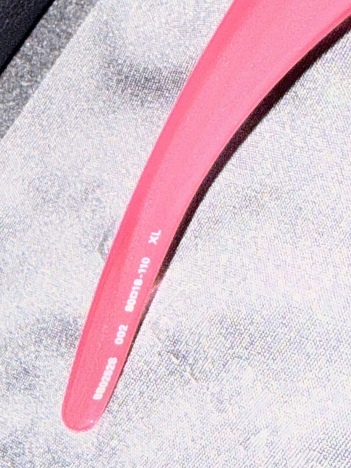 Balenciaga BALENCIAGA - PINK 80MM SHIELD SUNGLASSES Size ONE SIZE - 7 Thumbnail