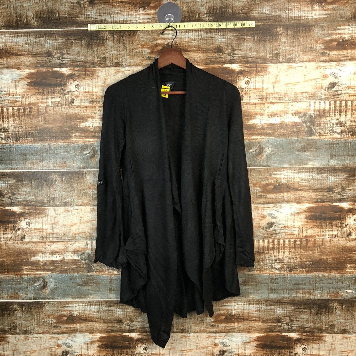 Homespun Knitwear × Japanese Brand DL Vicky Black Cardigan Knitwear #C599 Size S / US 4 / IT 40 - 1 Thumbnail