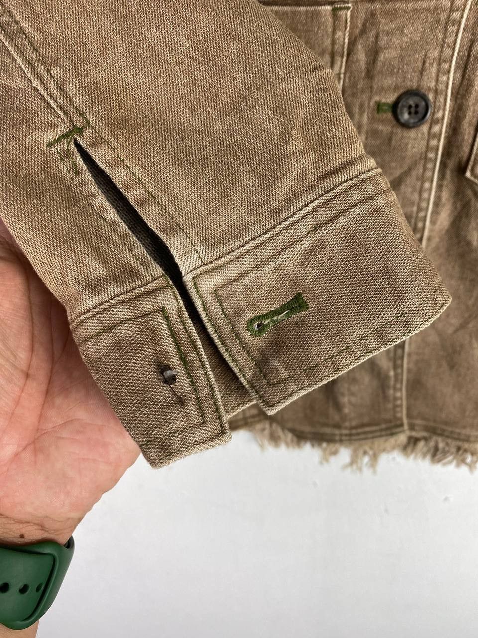 Japanese Brand vintage japanese brand stretch denim jacket nice design Size M / US 6-8 / IT 42-44 - 4 Thumbnail