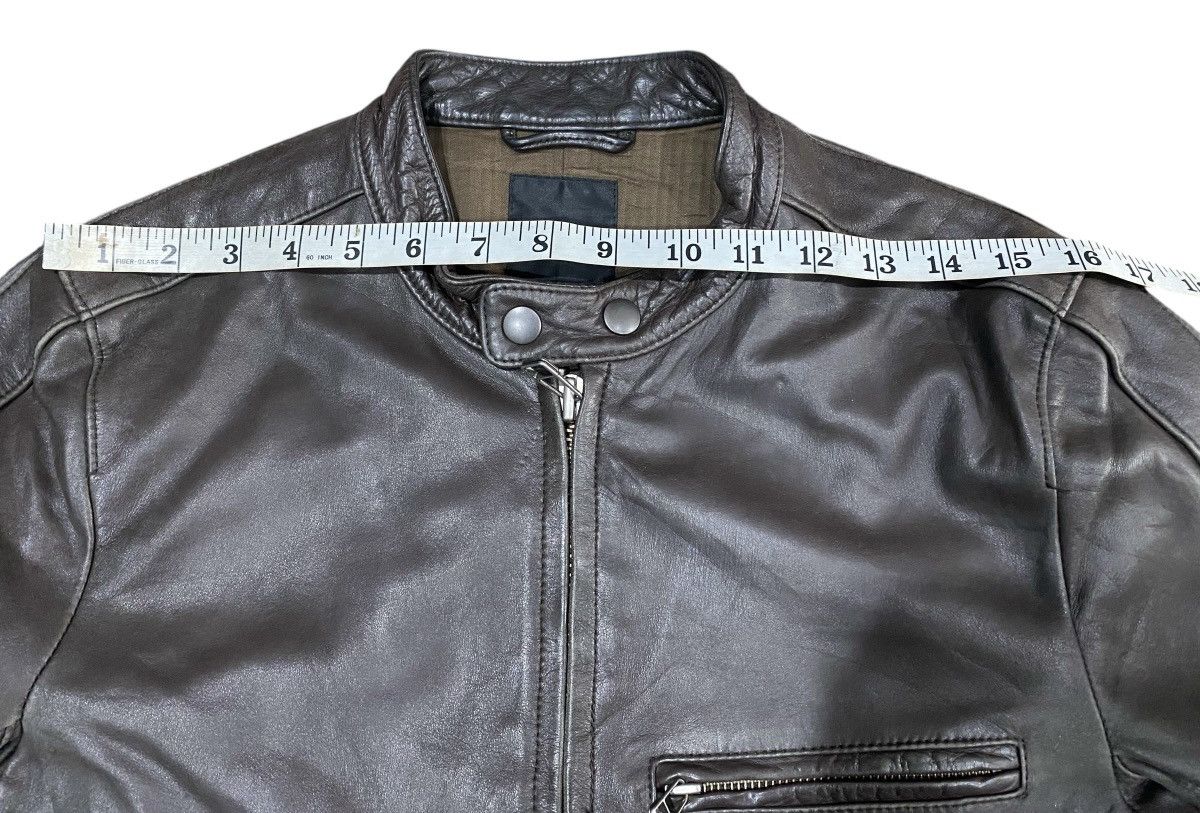 Boycott Rare🔥BOYCOTT Leather Zipper Jacket Vintage Size US S / EU 44-46 / 1 - 19 Thumbnail