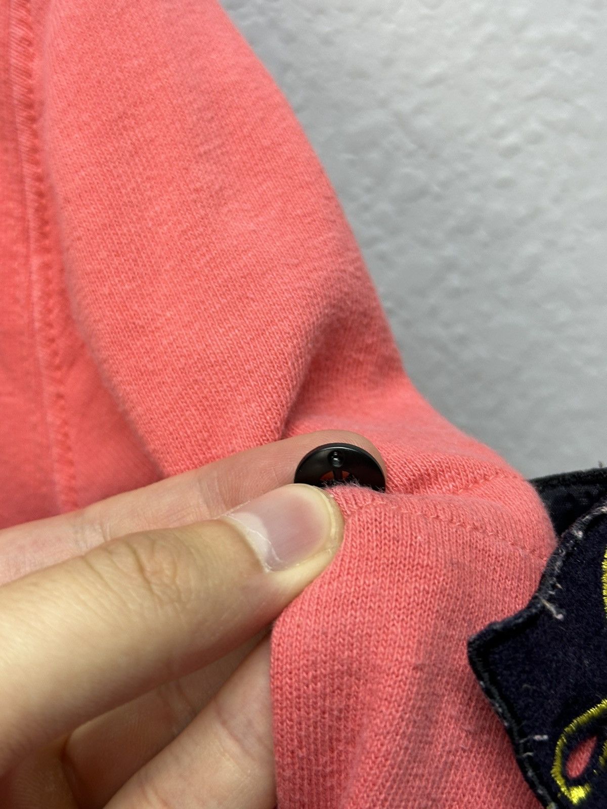 Vintage Vintage Stone Island Pink Sweatshirt Cotton Patch Logo Size US S / EU 44-46 / 1 - 8 Thumbnail