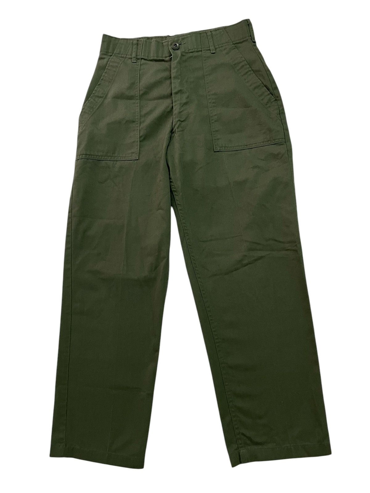 Orslow RIP🔥70s 0G 507 Vietnam Fatigue Trousers Pants Green 30X27 Size US 29 - 1 Thumbnail