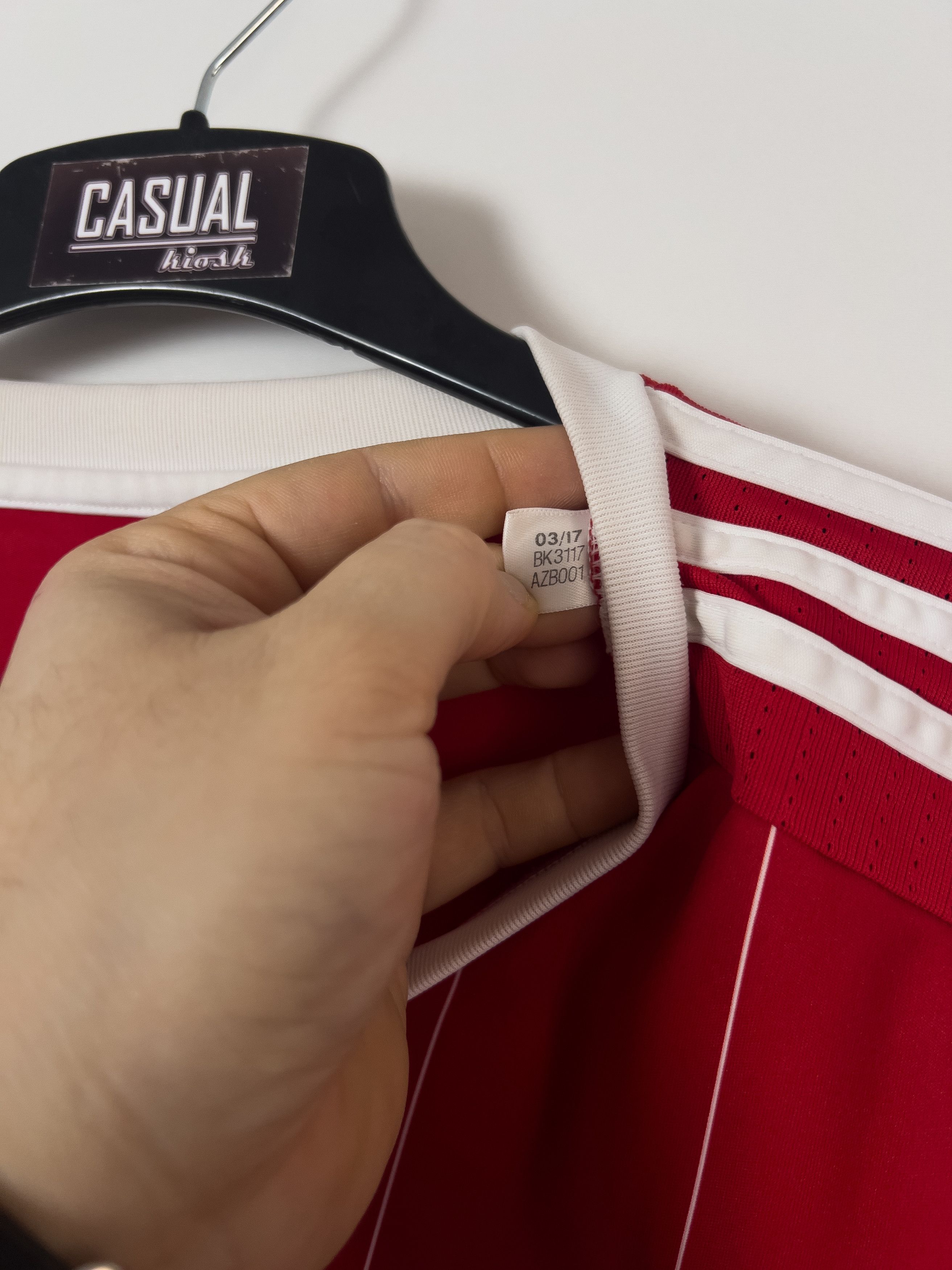Adidas Adidas x Nottingham Forest F.C. Custom Name (2017-2018) Tee Size US XXL / EU 58 / 5 - 7 Thumbnail