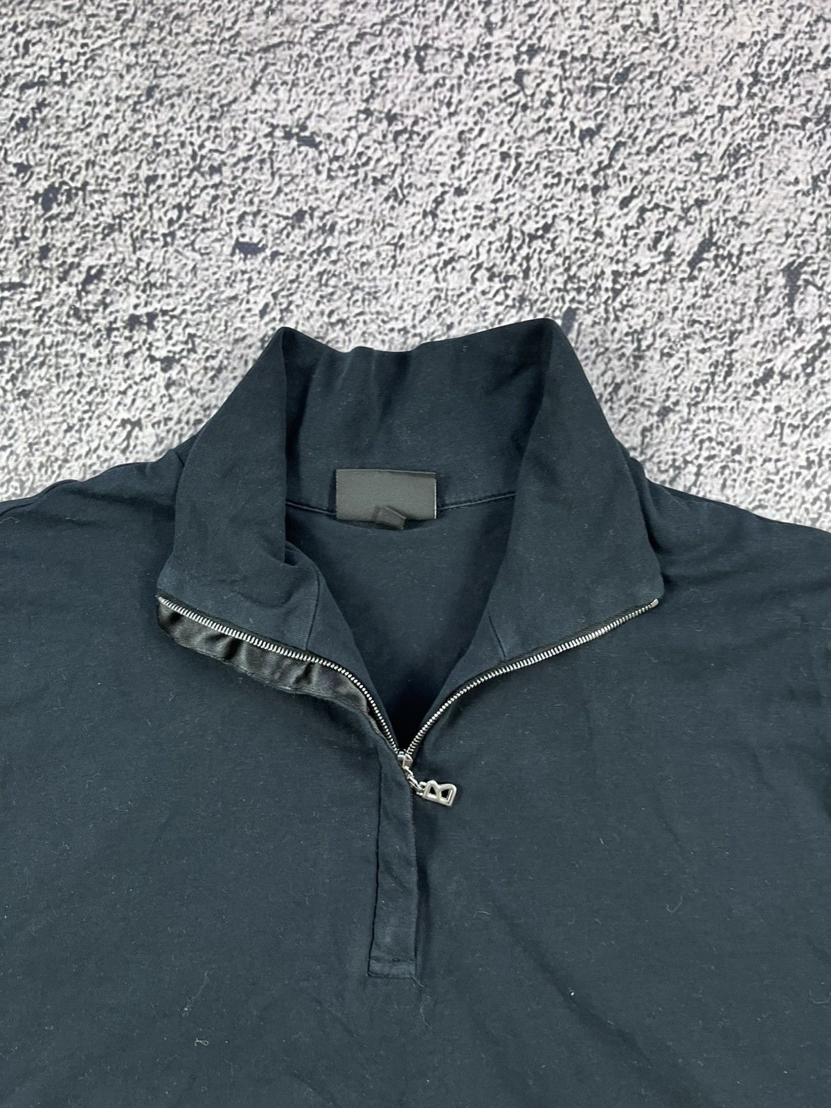 Bogner Vintage Bogner Black Sleeveless Half-Zip Polo size 46 Size L / US 10 / IT 46 - 5 Thumbnail