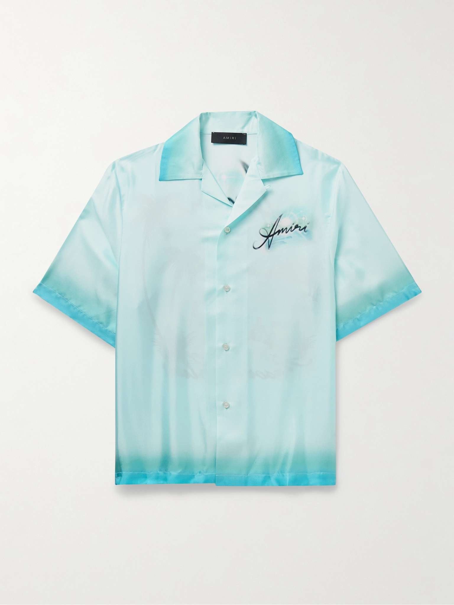 Amiri o1s1wg110625 Resort Club Convertible T-Shirt in Blue Size US S / EU 44-46 / 1 - 1 Thumbnail