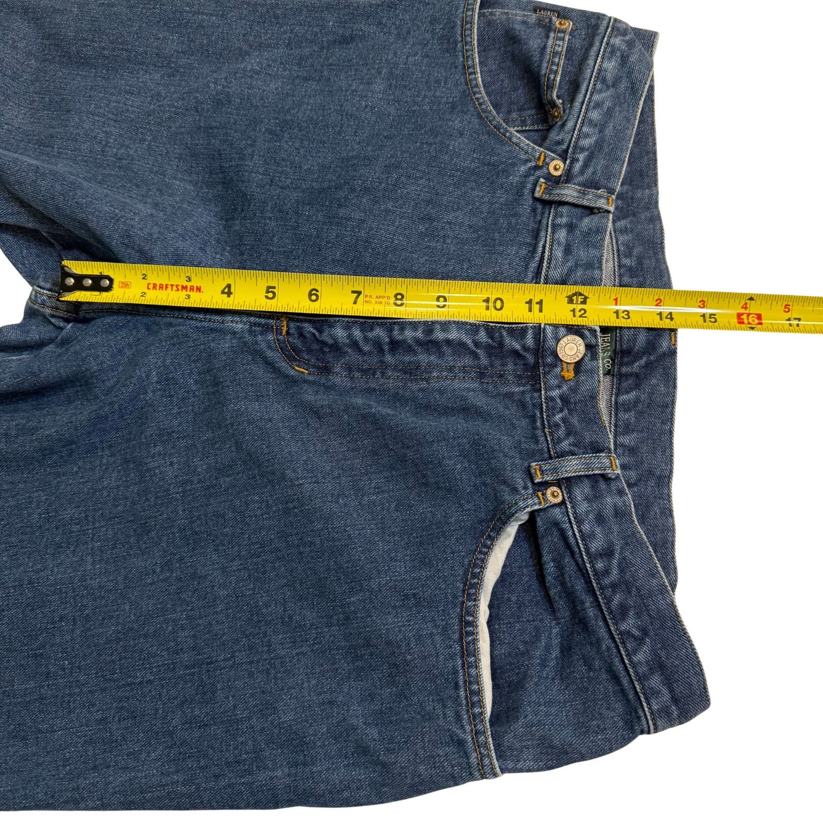 Ralph Lauren Vintage Ralph Lauren Straight Leg Jeans | Women's 16 W Size 38" / US 16 / IT 52 - 5 Thumbnail