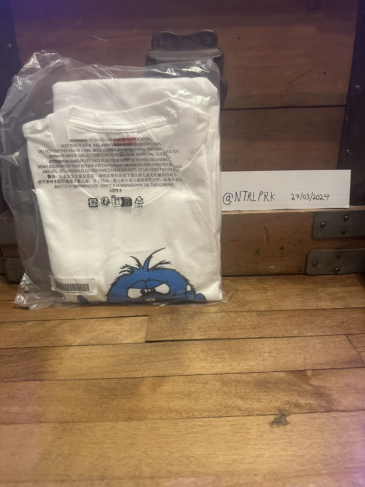 Supreme Camacho tee white XXL FW23