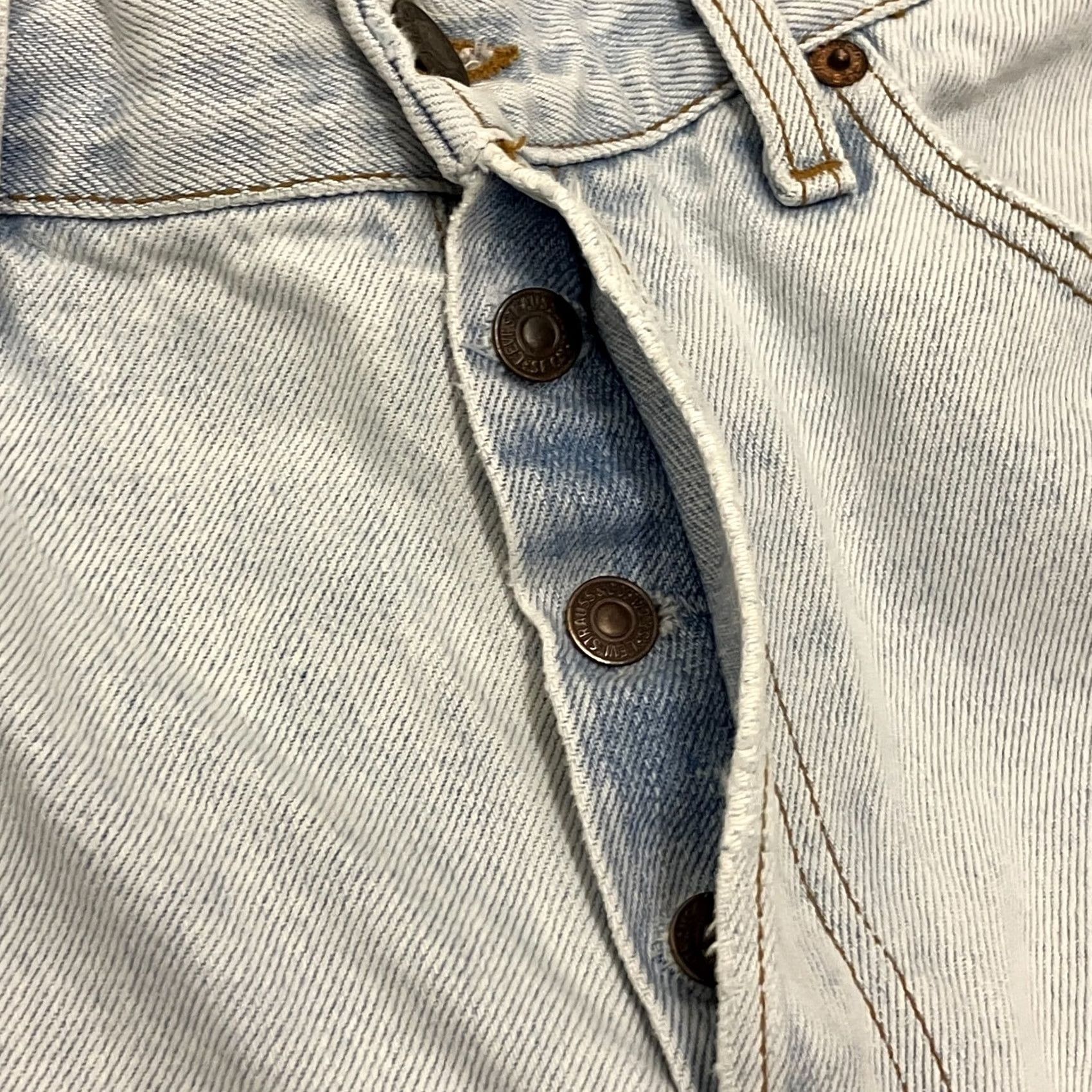 Levi's VINTAGE Levi’s 412 Jeans Mens 32W 32L Blue Tapered Leg Made in Italy Orange Tab 90s Size US 32 / EU 48 - 4 Thumbnail