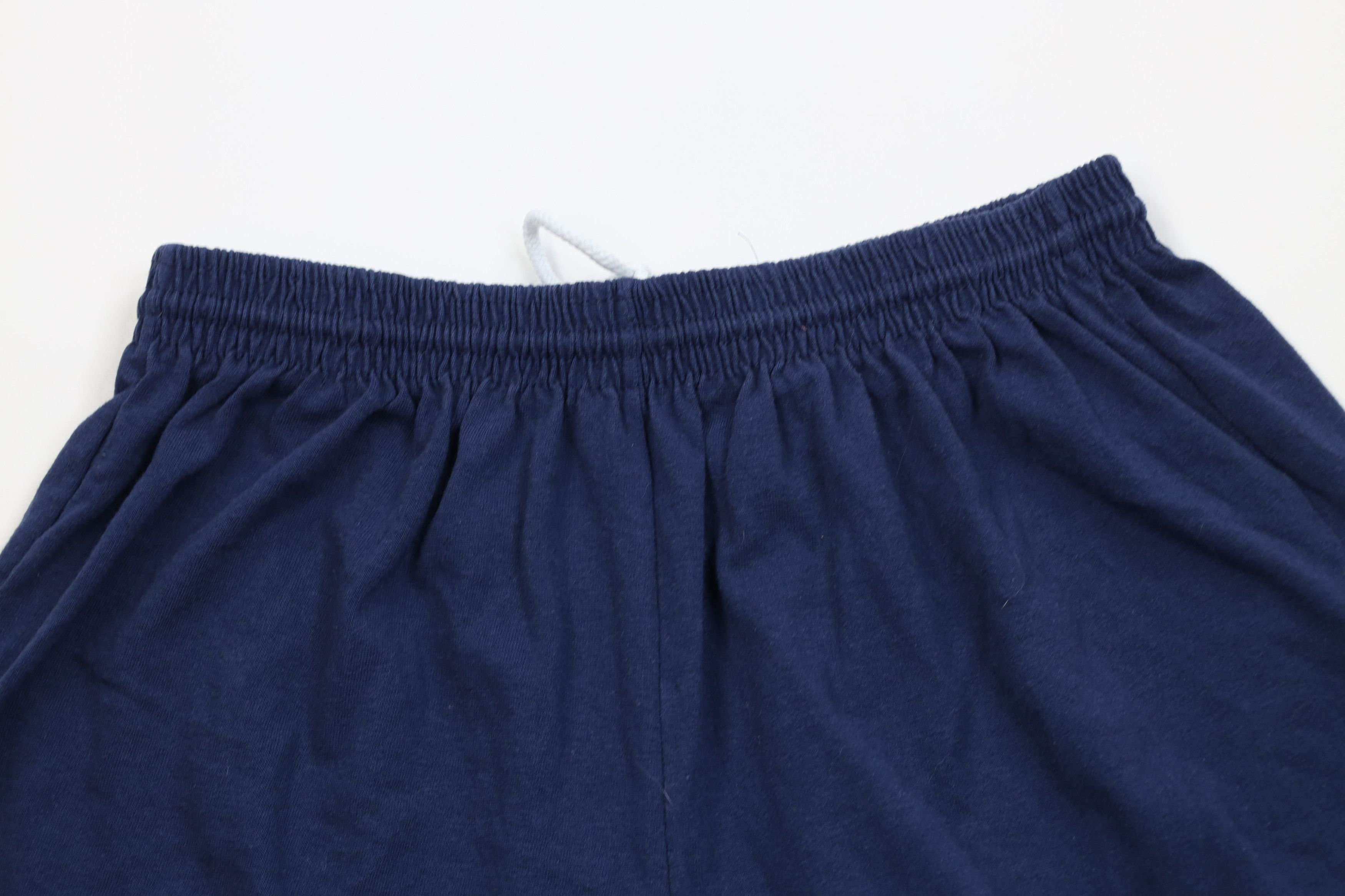 Vintage Vintage 90s Y2K Above Knee Police Academy Shorts Blue Size US 34 / EU 50 - 2 Thumbnail