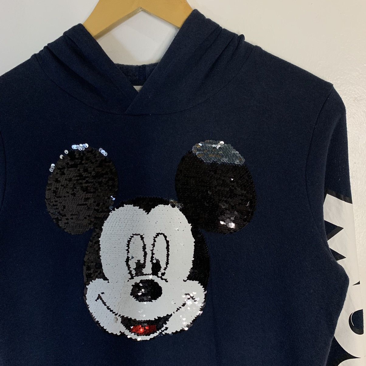 Mickey Mouse × Vintage Vintage Mickey Mouse Hoodie Sweatshirt Size M / US 6-8 / IT 42-44 - 3 Thumbnail