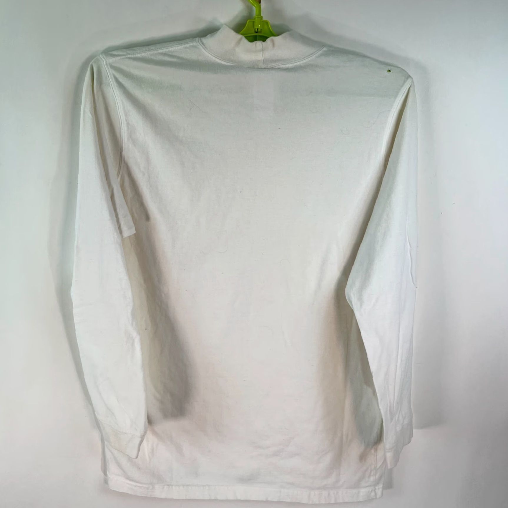 Adidas VINTAGE Adidas Long Sleeve Shirt Adult XL White Solid Embroidered Mens Size US L / EU 52-54 / 3 - 5 Thumbnail