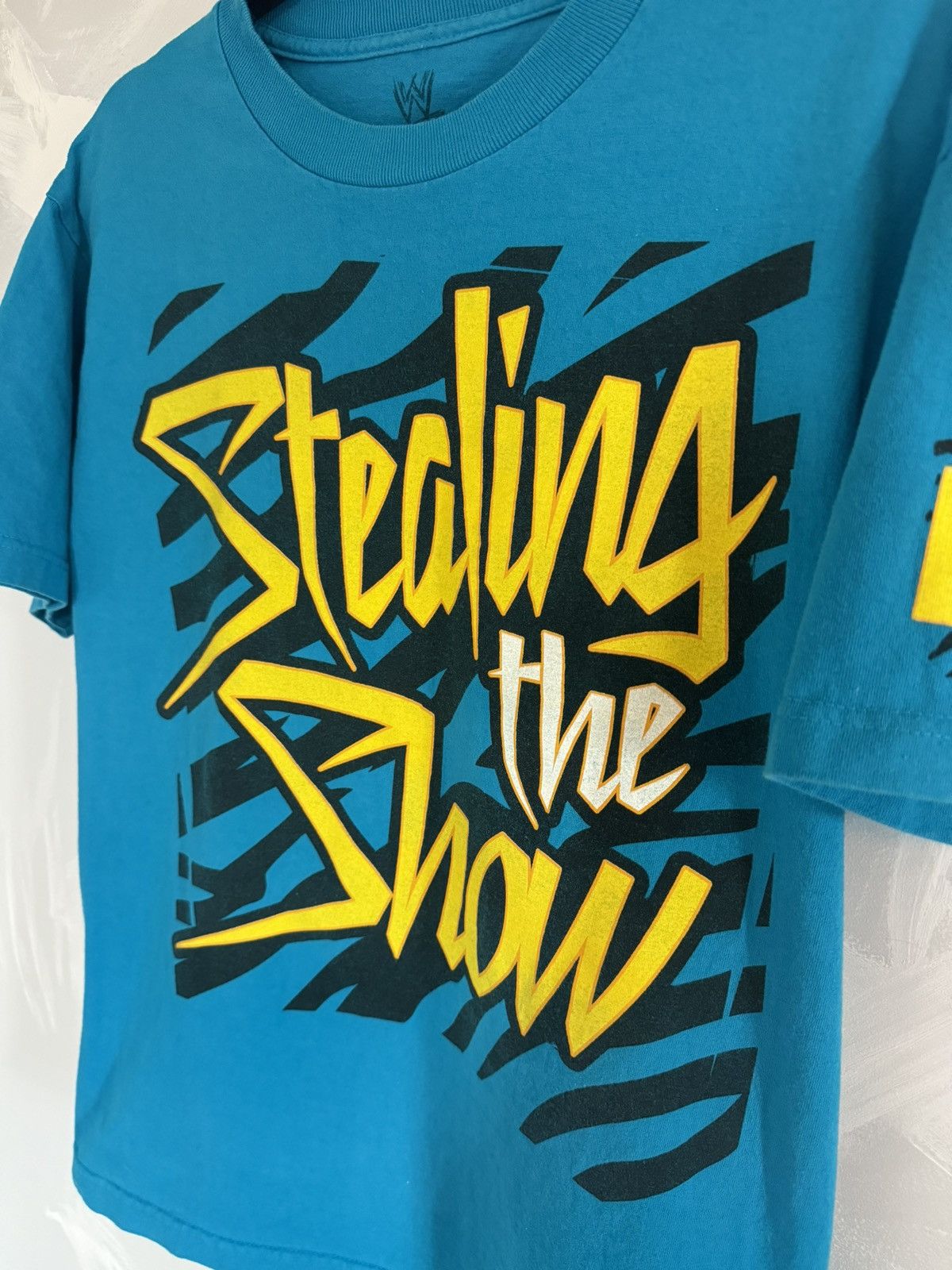 WWE × WWF WWE WWF Stealing the Show Girlfriend Vintage T-Shirt Size US M / EU 48-50 / 2 - 3 Thumbnail