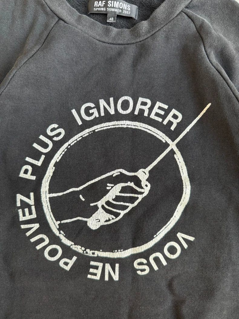 Raf Simons Raf Simons SS02 archive “Vous Ne Pouvez Plus Ignorer” long Size US S / EU 44-46 / 1 - 6 Thumbnail
