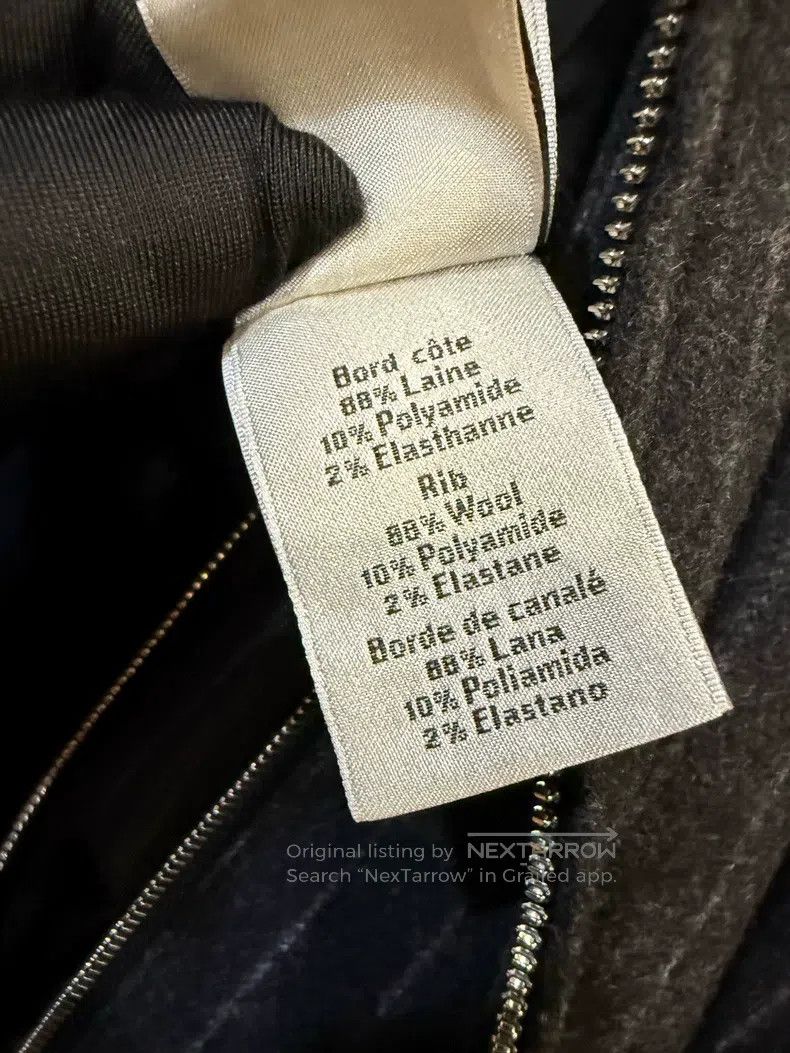 Hermes Hermes Vertical Stripe Jacket 100% Wool Size US M / EU 48-50 / 2 - 7 Thumbnail