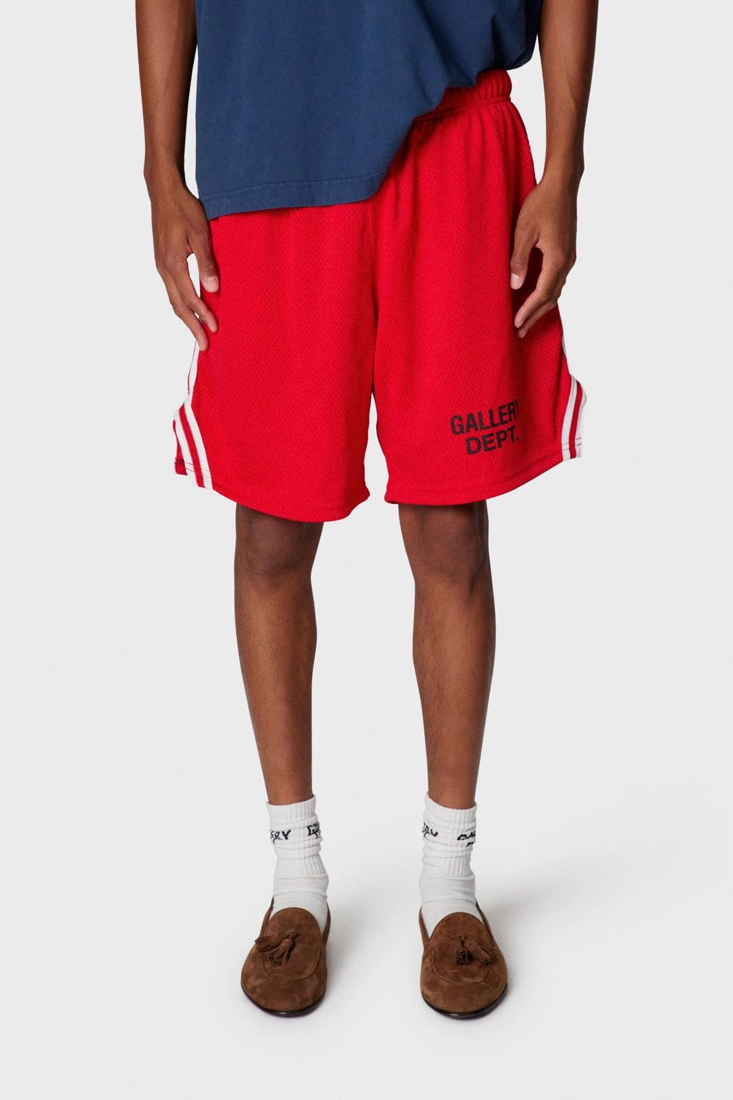Gallery Dept. GALLERY DEPT. VENICE COURT SHORTS RED LOGO MESH Large Size US 34 / EU 50 - 4 Thumbnail