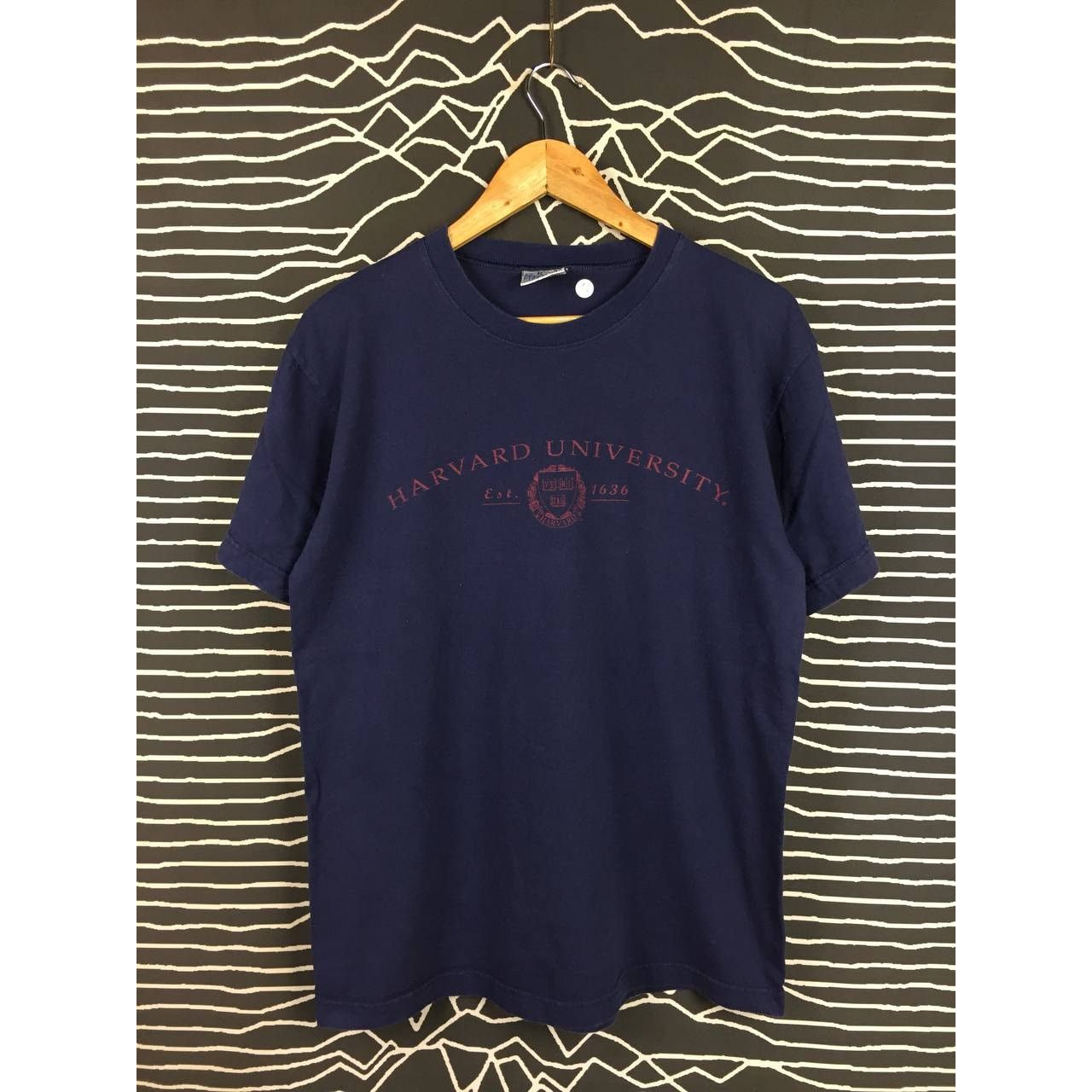 Gear for Sports × Vintage Vtg Harvard University Made In Usa Collegiate Tee Size US M / EU 48-50 / 2 - 1 Thumbnail