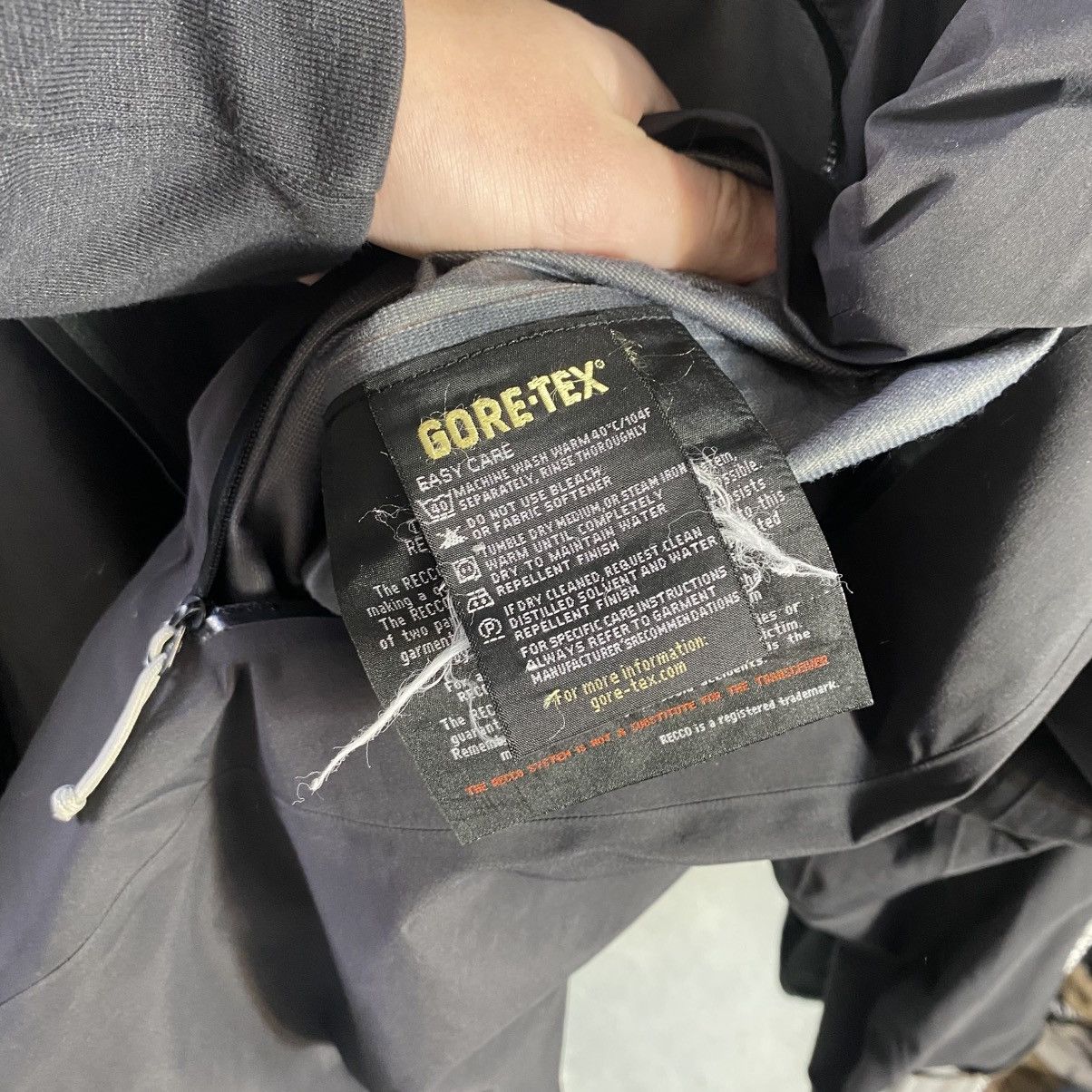 Arc'teryx Arcteryx gore tex jacket waterproof gorp black Size US XXL / EU 58 / 5 - 11 Thumbnail
