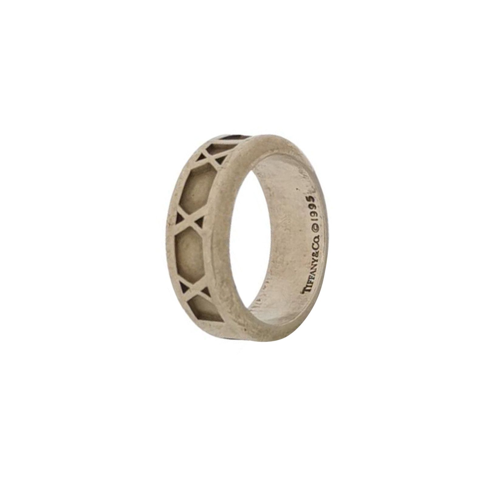 Tiffany & Co. Tiffany & Co. Atlas S925 Roman numeral ring size 11 -z2505 Size ONE SIZE - 1 Thumbnail