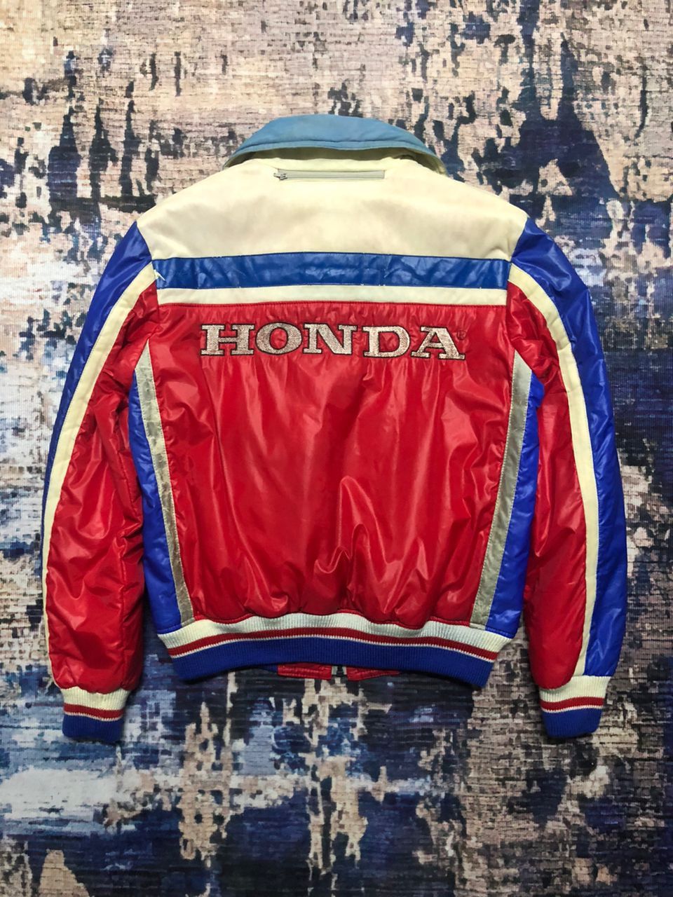 Honda Vintage 90s Honda Racing Team Puffer Jacket Size US M / EU 48-50 / 2 - 1 Thumbnail