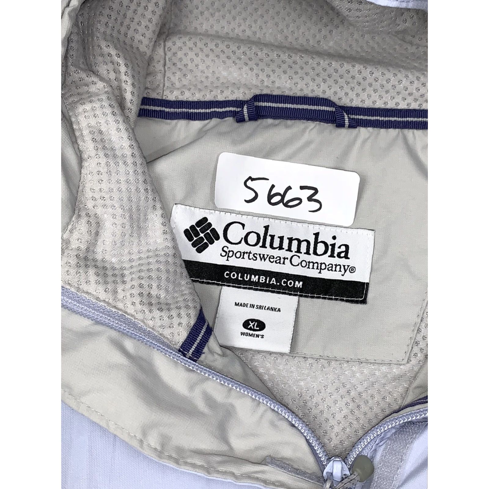 Vintage Columbia Womens Rain Jacket XL Purple Outdoor Softshell Nylon Jacket Women Rain Coat 5663 Size XL / US 12-14 / IT 48-50 - 3 Thumbnail