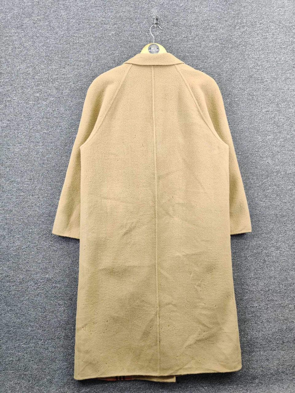 Burberry Vintage Burberry Nova Check Wool Cashmere Trench Coat Size US L / EU 52-54 / 3 - 6 Thumbnail