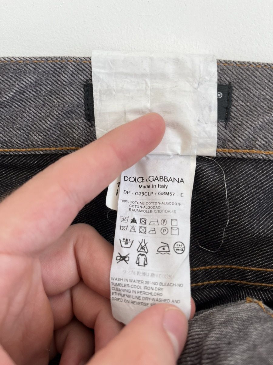 Dolce & Gabbana Vintage 90s Dolce & Gabbana 14 Distressed Jeans classic fit Size US 34 / EU 50 - 8 Thumbnail
