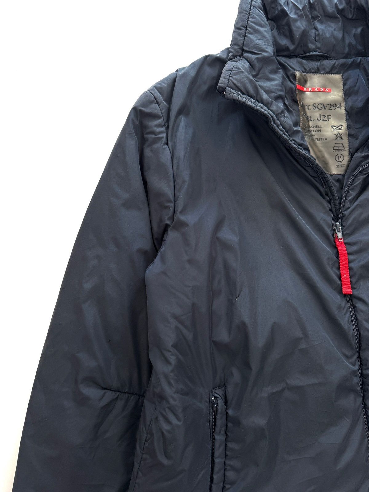 Prada Prada Nylon Parka Jacket Size US M / EU 48-50 / 2 - 4 Thumbnail