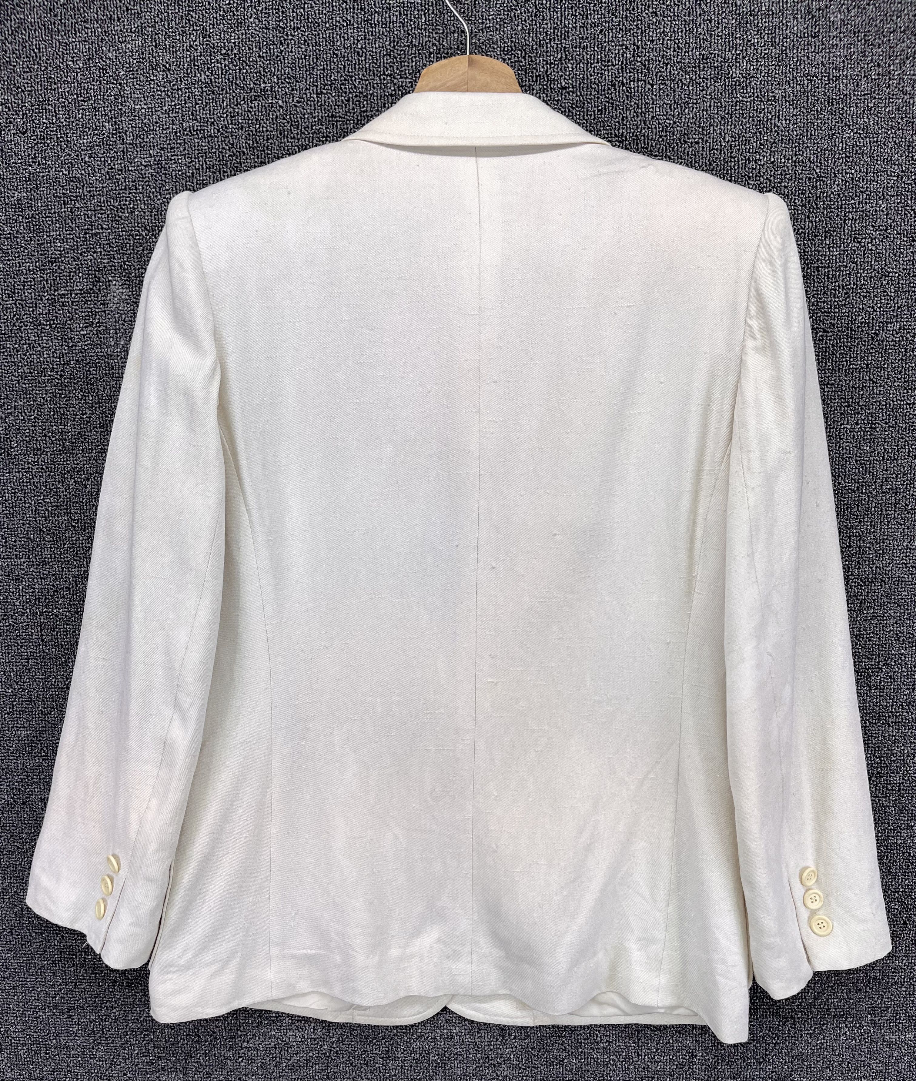 Yves Saint Laurent Vintage Yves Saint Laurent Luxury Wool Blazer Coat Jacket Size M / US 6-8 / IT 42-44 - 9 Thumbnail